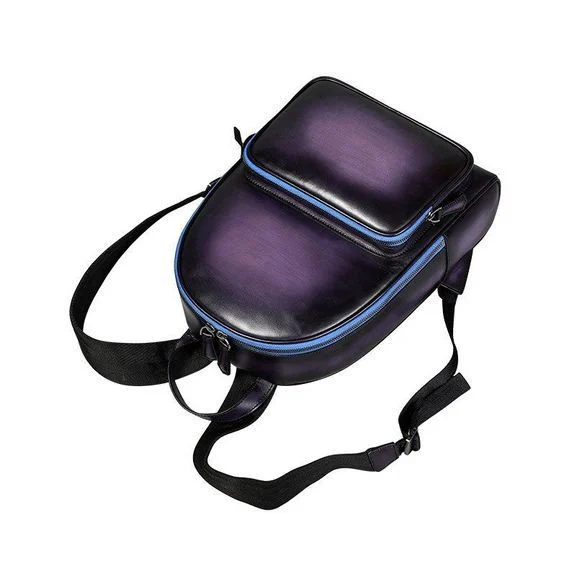 Handmade Patina Waterproof Designer mochila Backpack Male Genuine Leather Bag pack Vintage Style Casual Back Bag Back packs - Image 6