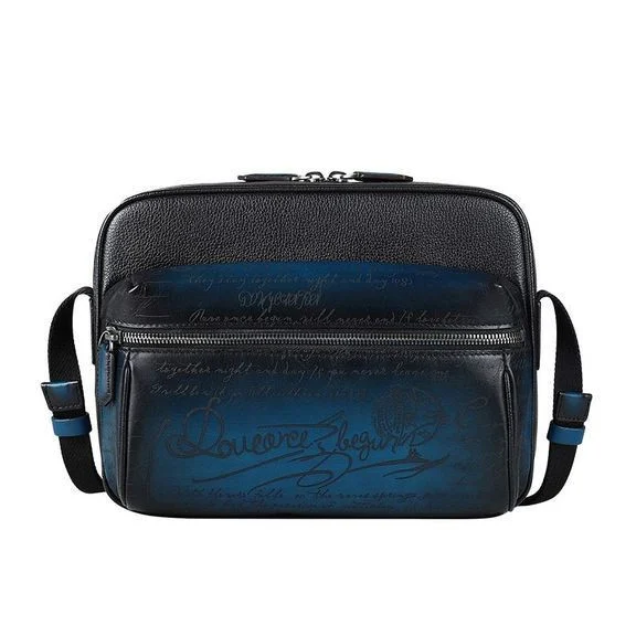 Saigon-Leather Custom Engraved Patina Men's Clutch B530 - Image 4