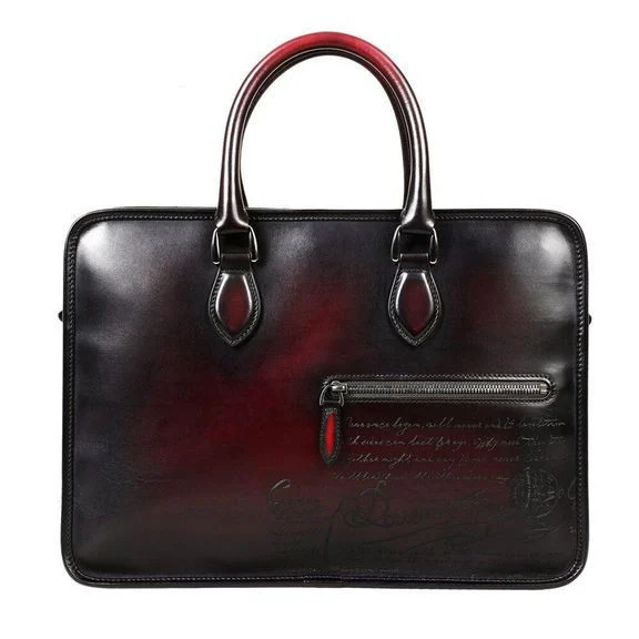 Saigon-Leather Elite Handcrafted Leather Briefcase B353 - Image 5