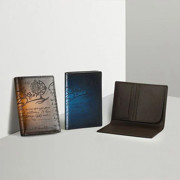 Handmade Patina Genuine Leather Passport Covers Holder Bank Card Holder - Image 8
