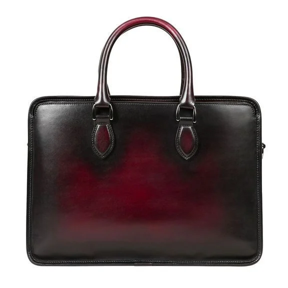 Saigon-Leather Elite Handcrafted Leather Briefcase B353 - Image 4