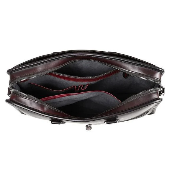 Saigon-Leather Elite Handcrafted Leather Briefcase B353 - Image 9