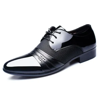 utumn Men Classic Oxford Dress Shoes - Business Lace-Up Formal Office Shoes for Men