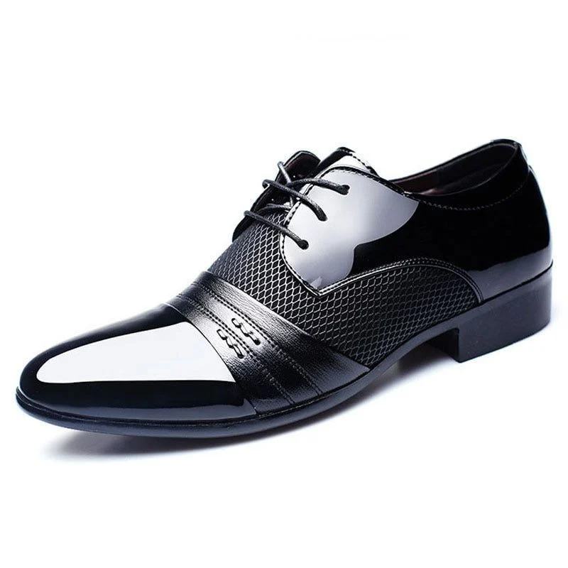 utumn Men Classic Oxford Dress Shoes - Business Lace-Up Formal Office Shoes for Men