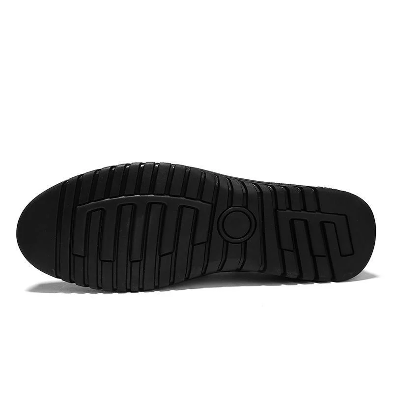 Italian Casual Genuine Leather Loafers - Luxury Breathable Slip-On Moccasins for Men - Image 3