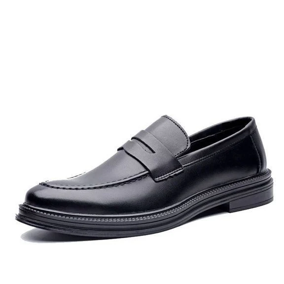 Spring & Autumn Men’s Casual Slip-On Moccasins - PU Leather Loafers