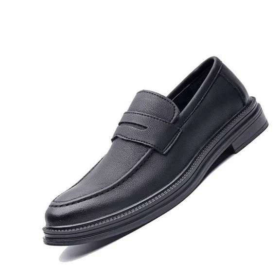 Spring & Autumn Men’s Casual Slip-On Moccasins - PU Leather Loafers - Image 3