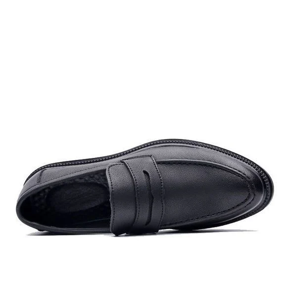 Spring & Autumn Men’s Casual Slip-On Moccasins - PU Leather Loafers - Image 2