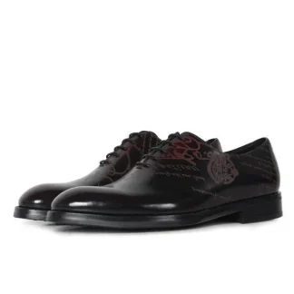Classic Vintage Blake Stitch Leather Dress Shoes - Genuine Calf Leather Formal Footwear for Men