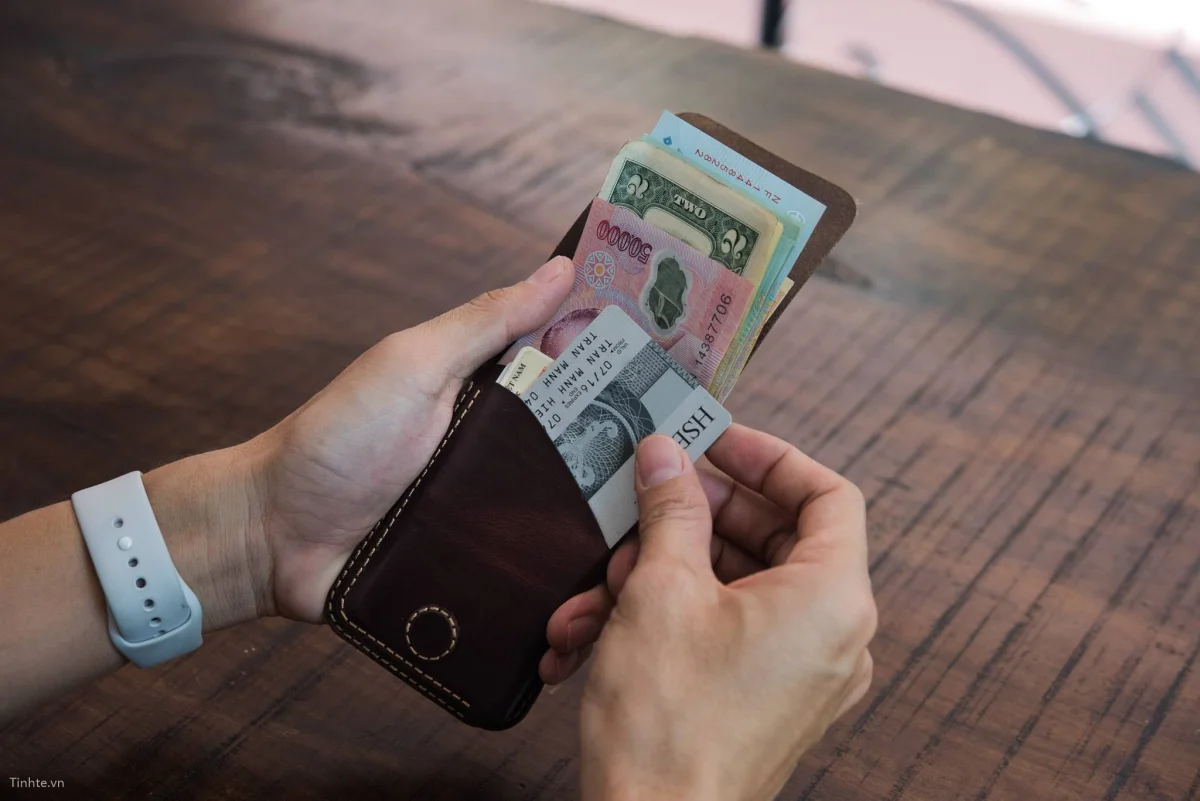 Slim Genuine Leather Front Pocket Wallet – Handmade by Saigon Leather - Image 12