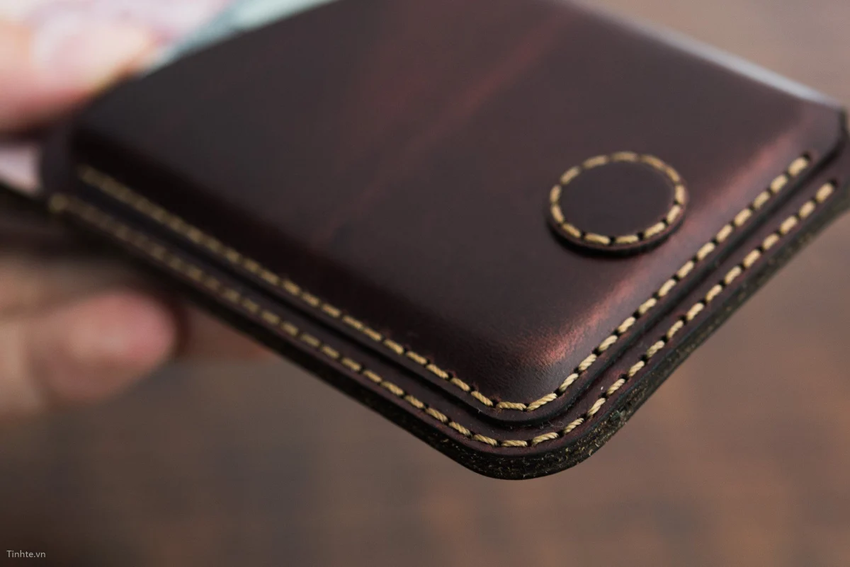 Slim Genuine Leather Front Pocket Wallet – Handmade by Saigon Leather - Image 14