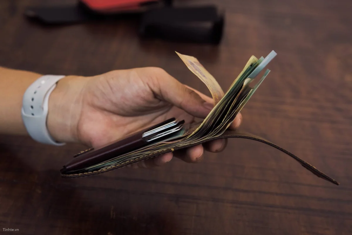 Slim Genuine Leather Front Pocket Wallet – Handmade by Saigon Leather - Image 9