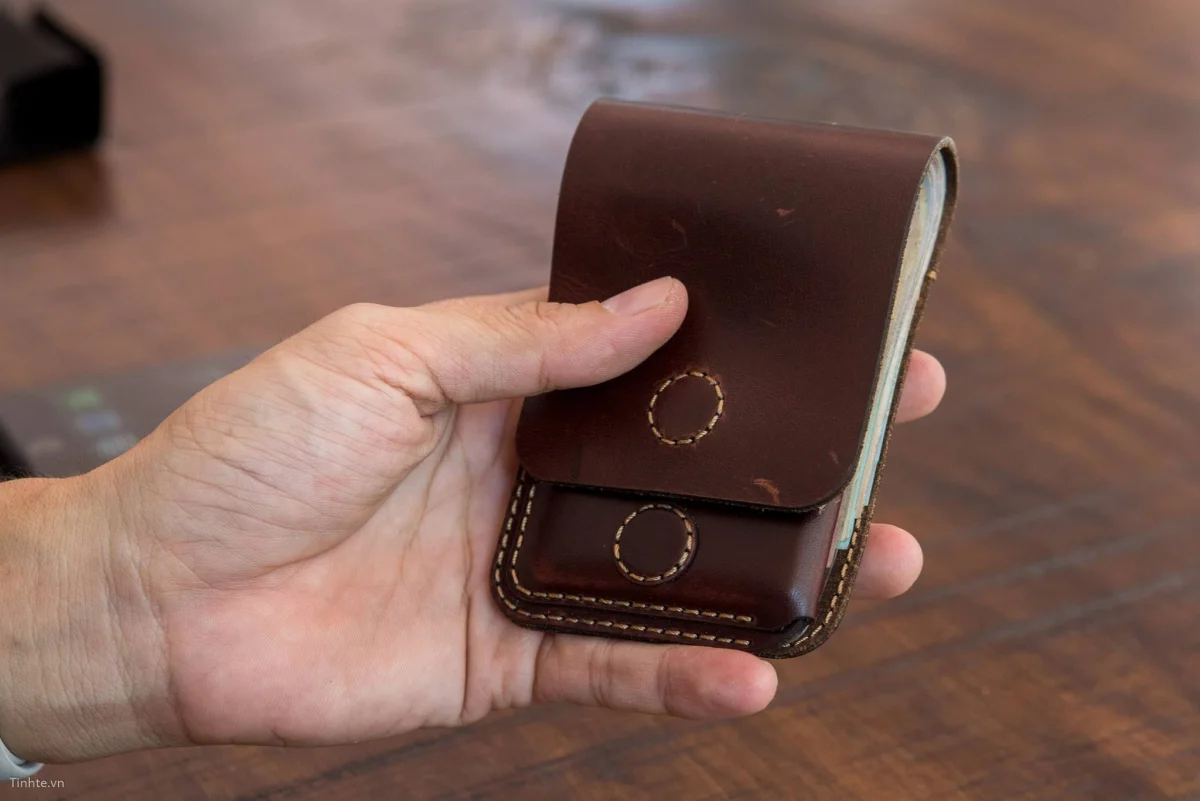 Slim Genuine Leather Front Pocket Wallet – Handmade by Saigon Leather