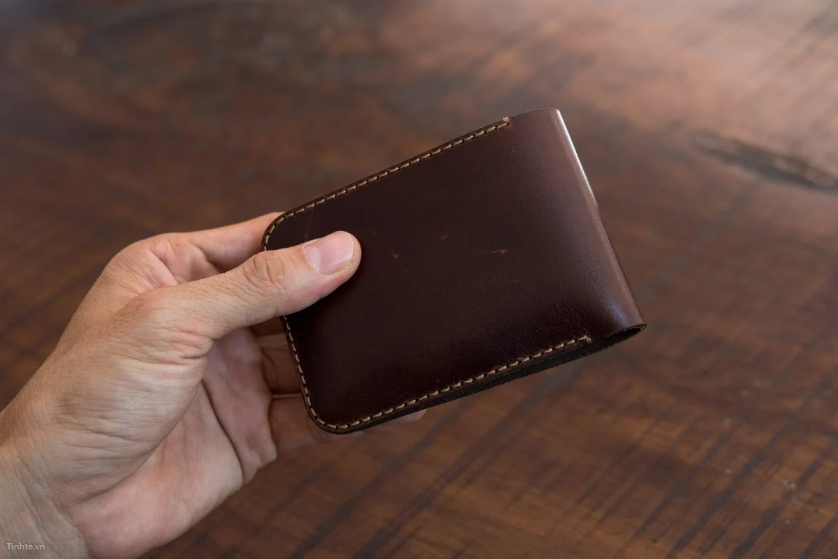 Slim Genuine Leather Front Pocket Wallet – Handmade by Saigon Leather - Image 16