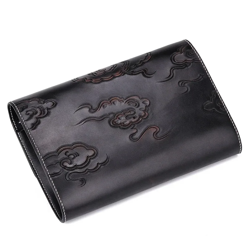 Hand-Carved Leather Handbag by Saigon-Leather.com HB503 - Image 3