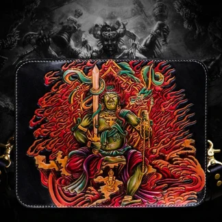 Hand-Carved Leather Handbag by Saigon-Leather.com HB504