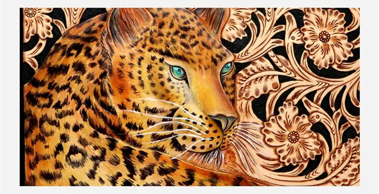 Hand-Carved Leather Handbag by Saigon-Leather.com HB511 - Image 4
