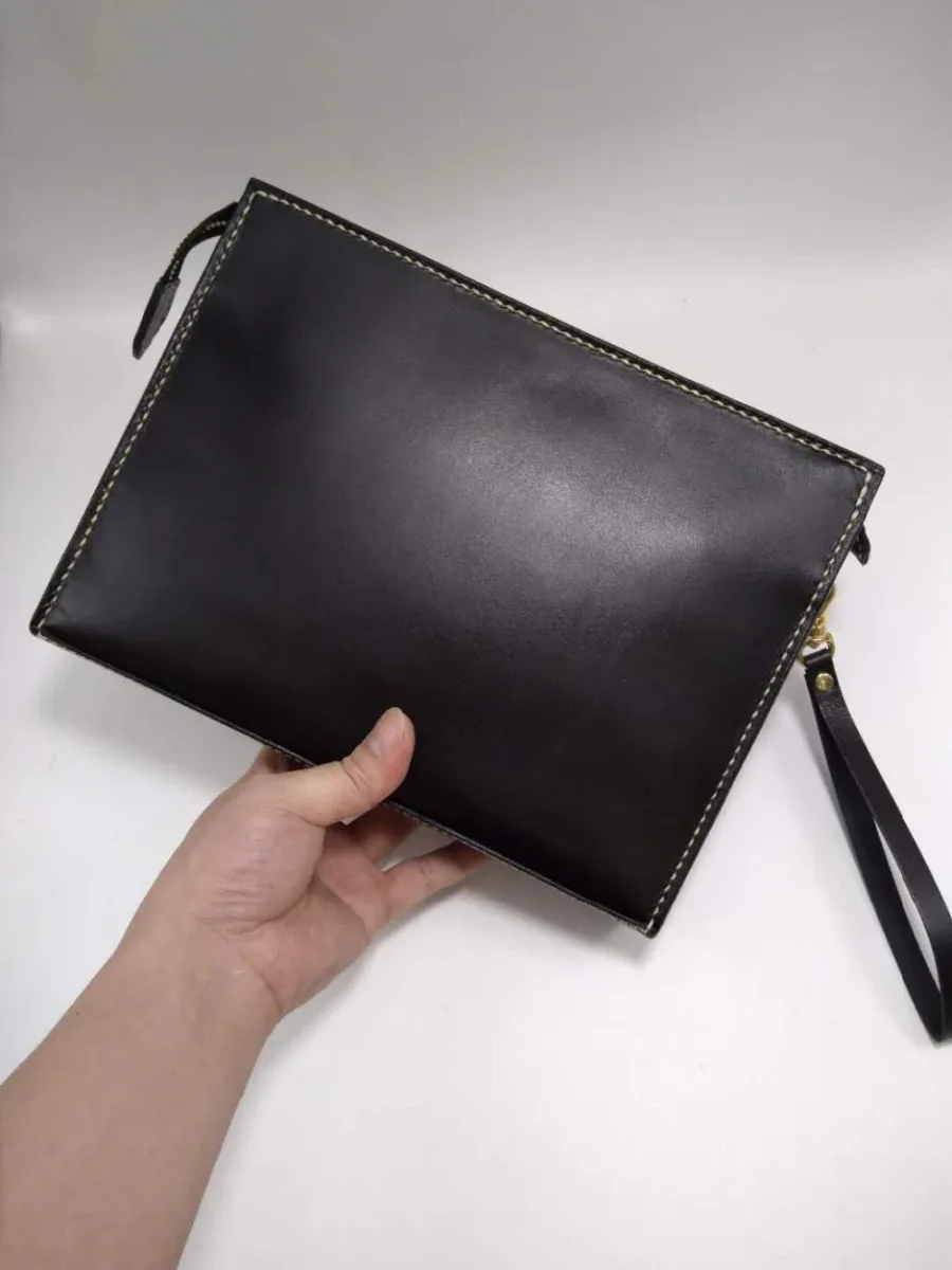 Hand-Carved Leather Handbag by Saigon-Leather.com HB512 - Image 2