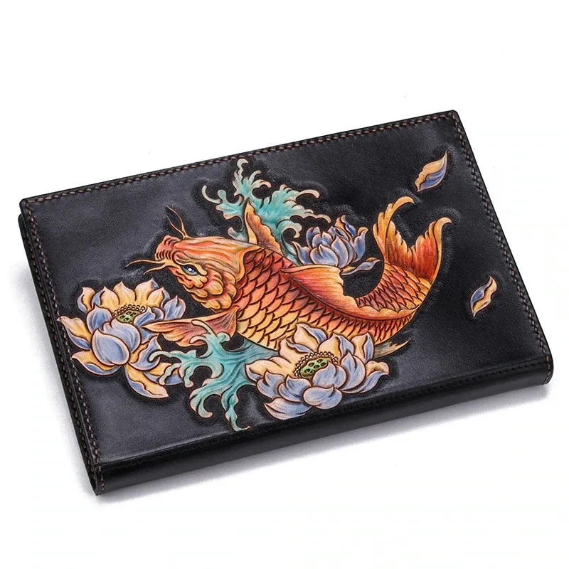 Custom Engraved Leather Handbag - Made by Saigon-leather.com HB516 - Image 3
