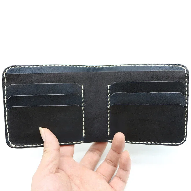Saigon-Leather Elegance Carved Leather Wallet Wallet W702 - Image 3