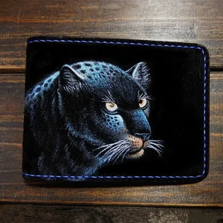 Saigon-Leather Elegance Carved Leather Wallet W704