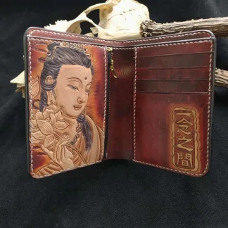 Saigon-Leather Artisan’s Signature Leather Wallet W705