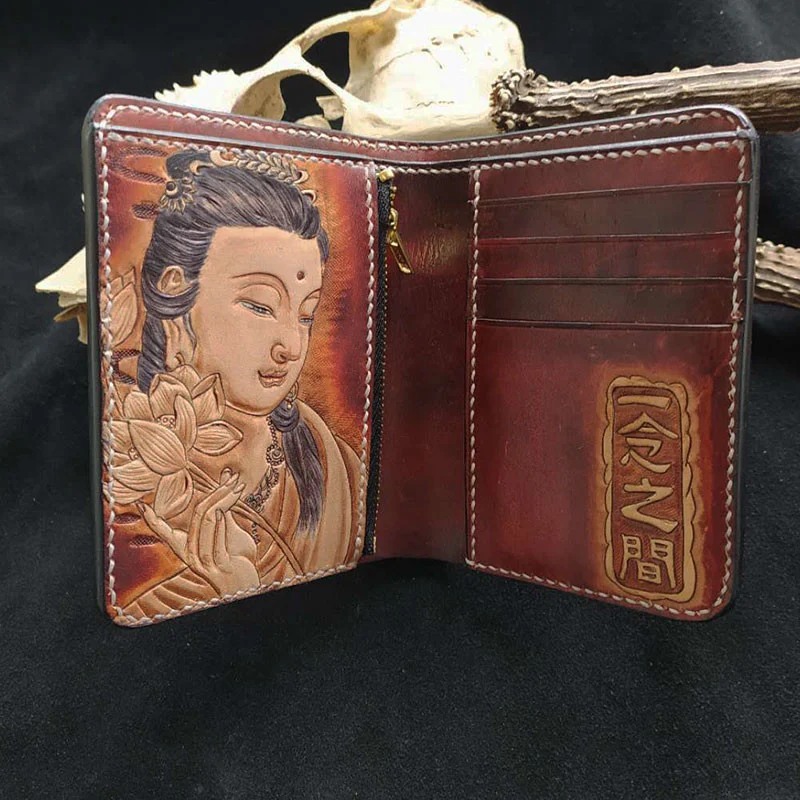 Saigon-Leather Artisan’s Signature Leather Wallet W705