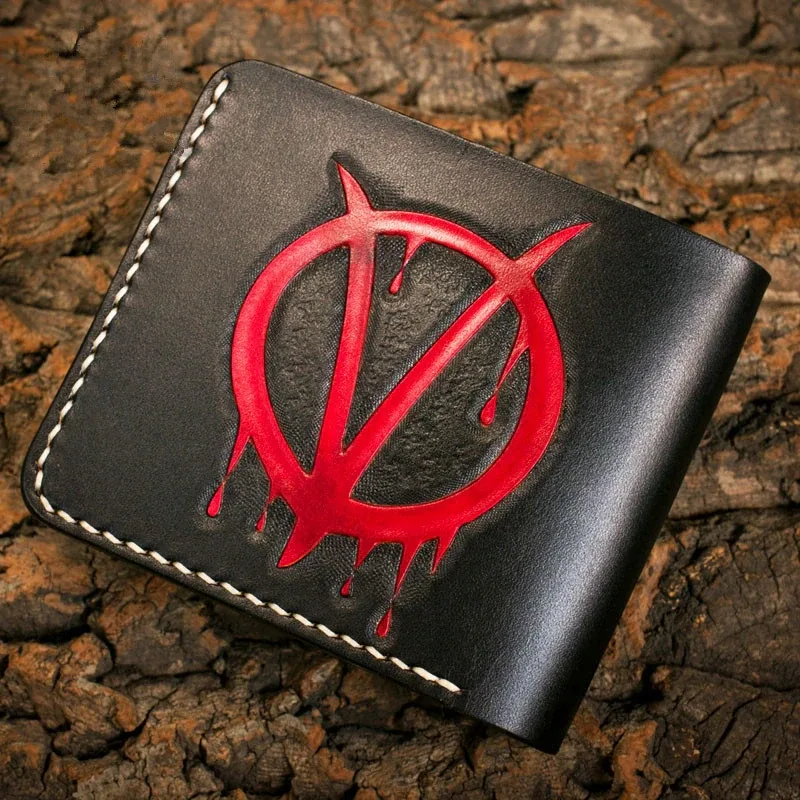 Saigon Leather Timeless Engraved Wallet W710 - Image 5