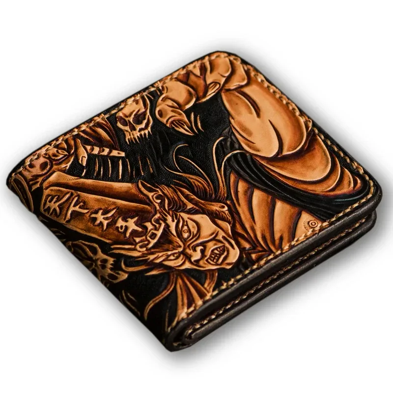 Saigon Leather Eternal Artistry Wallet W718 - Image 4
