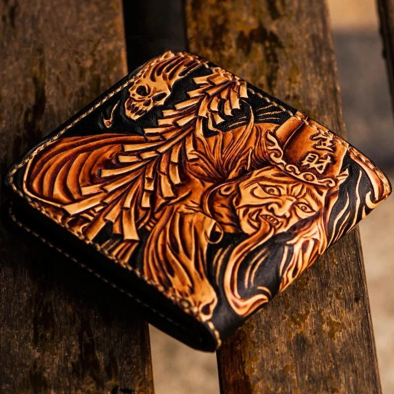 Saigon Leather Eternal Artistry Wallet W718 - Image 2