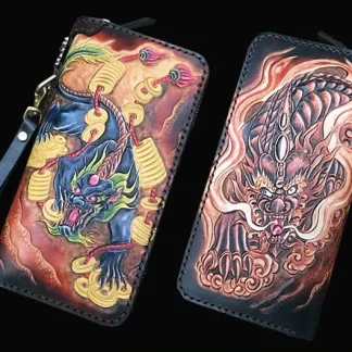 Saigon-Leather Timeless Craft Long Wallet E729