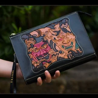 Custom Engraved Leather Handbag – Handcrafted by Saigon-Leather.com