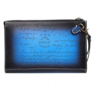 Custom Engraved Leather Handbag - Made by Saigon-leather.com HB527