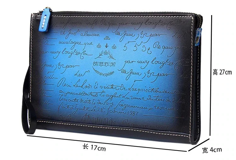 Custom Engraved Leather Handbag - Made by Saigon-leather.com HB527 - Image 4