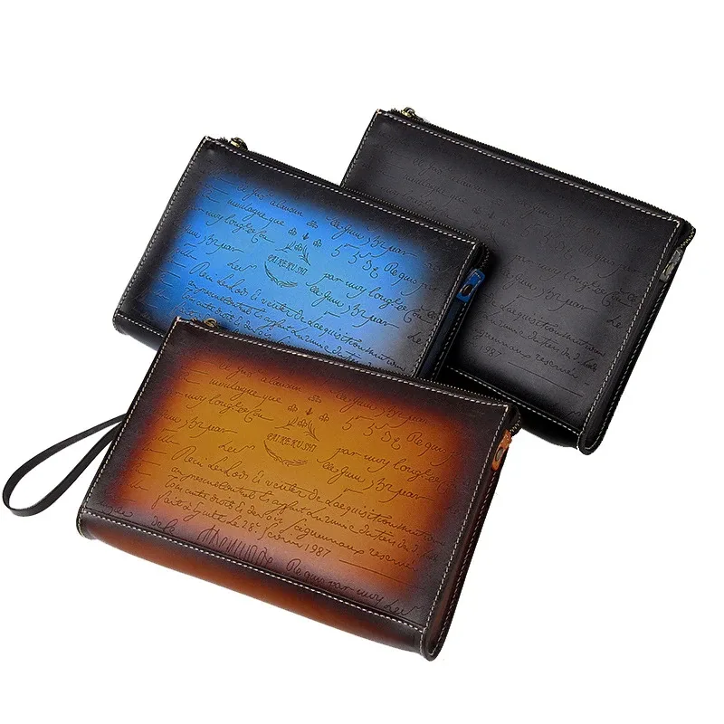 Custom Engraved Leather Handbag - Made by Saigon-leather.com HB527 - Image 2