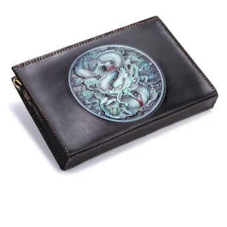 Custom Hand-Carved Leather Handbag - Made by Saigon Leather