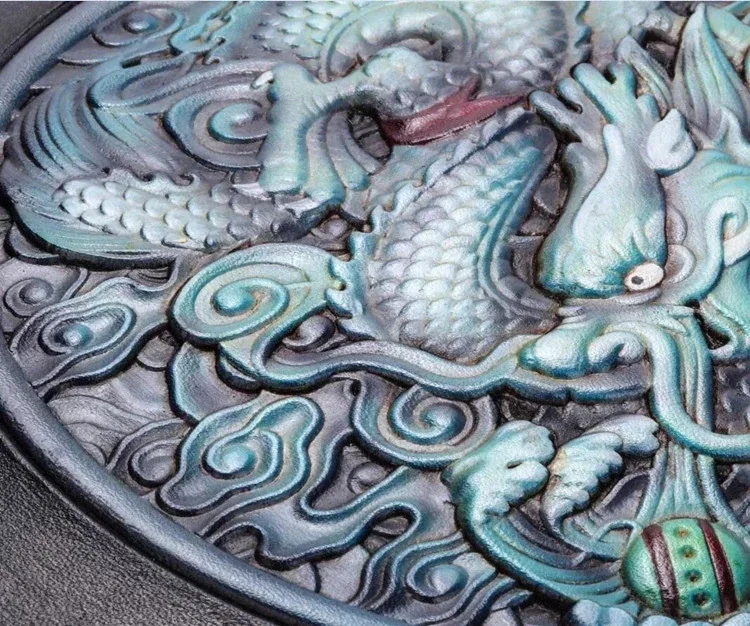 Custom Hand-Carved Leather Handbag - Made by Saigon Leather - Image 4