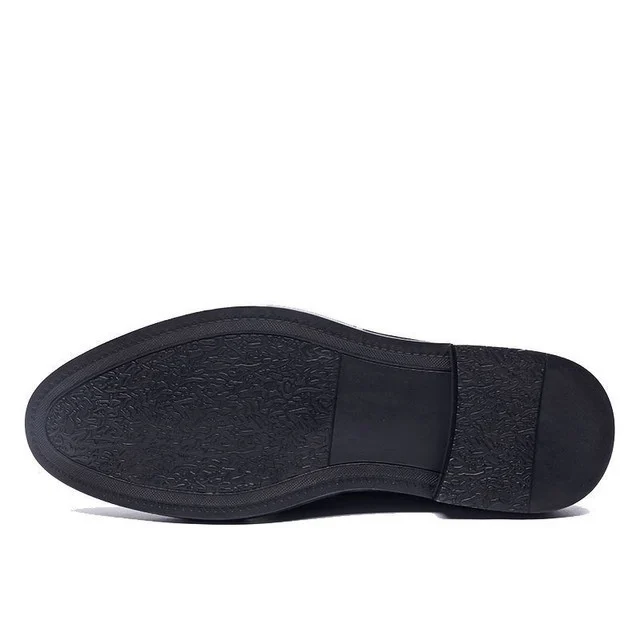 Fashion Pointed Casual Business Shoes - Simple and Comfortable Genuine Leather Dress Shoes for Men - Image 7
