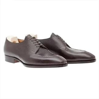 Saigon-Leather Derby Style Bridegroom Dress Shoes - Formal Office Best Men's Shoes