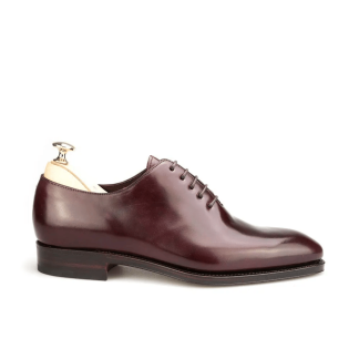 Saigon Leather’s Vienna Wholecut – Shell Cordovan Elegance in Oxblood