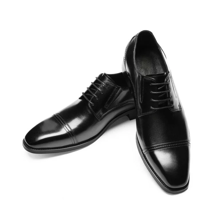 Saigon Leather's Men's Classic Patina Derby Shoes - Image 3