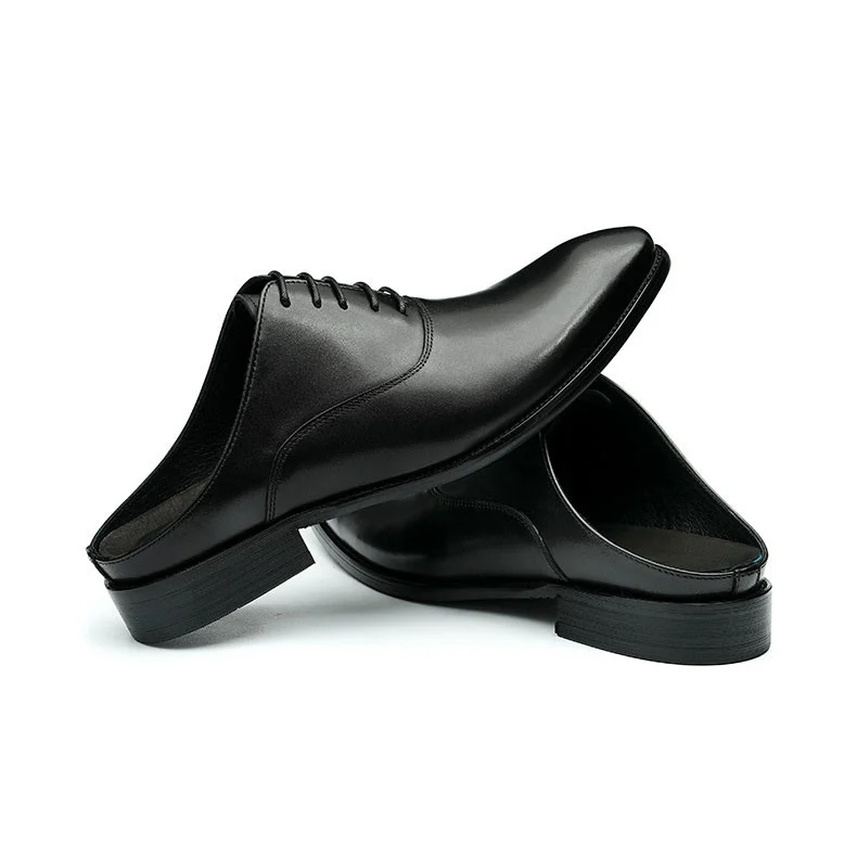 Saigon Leather's Men's Classic Leather Mules - Image 5