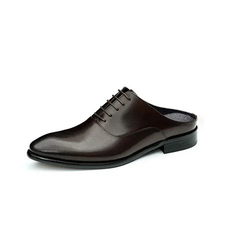 Saigon Leather's Men's Classic Leather Mules - Image 4