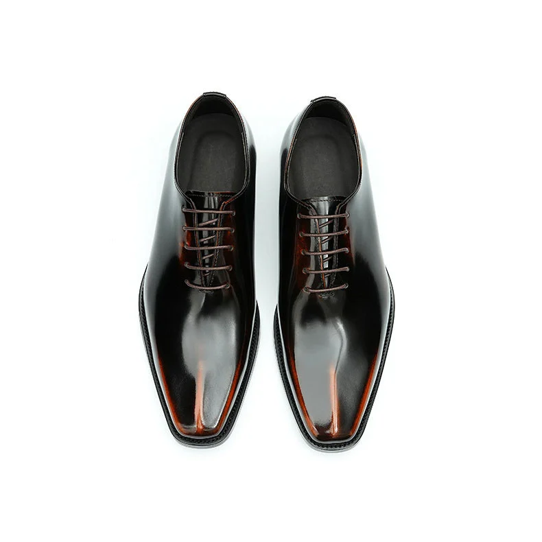 Saigon Leather's Men's Oxford Wholecut Shoes - Image 4