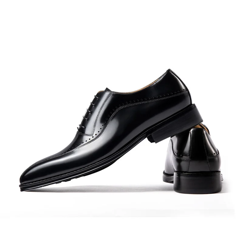 Saigon Leather's Handcrafted Patent Leather Oxford Shoes - Image 6