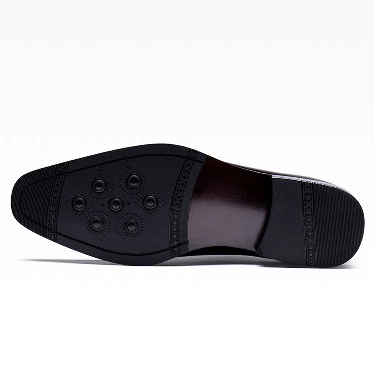 Saigon Leather's Handcrafted Patent Leather Oxford Shoes - Image 9