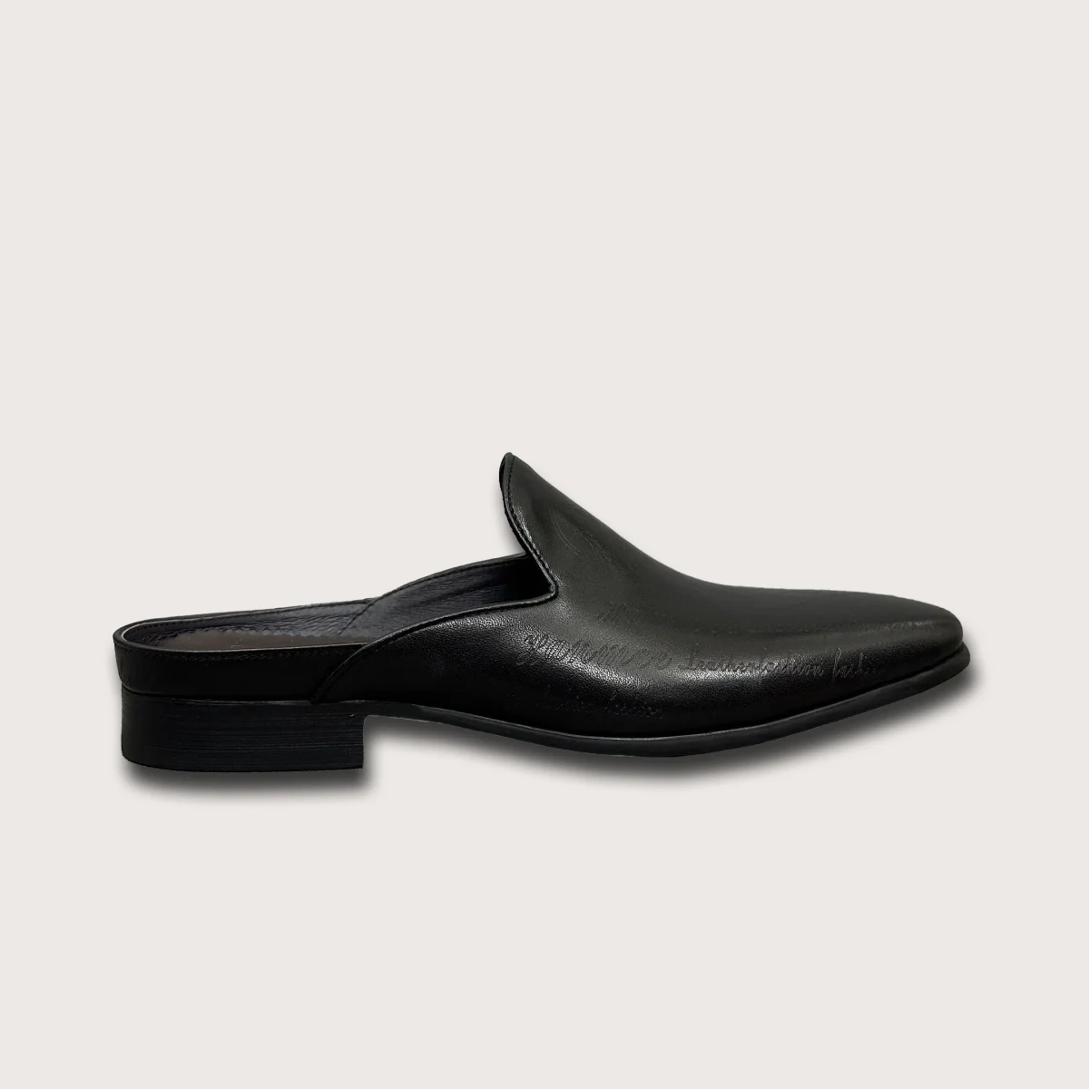 Saigon Leather's Handcrafted Vintage Engraved Mule Loafers - Image 3