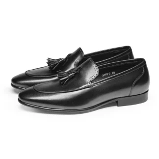 Saigon Leather's Penny Loafer Italian Leather Dress Shoes