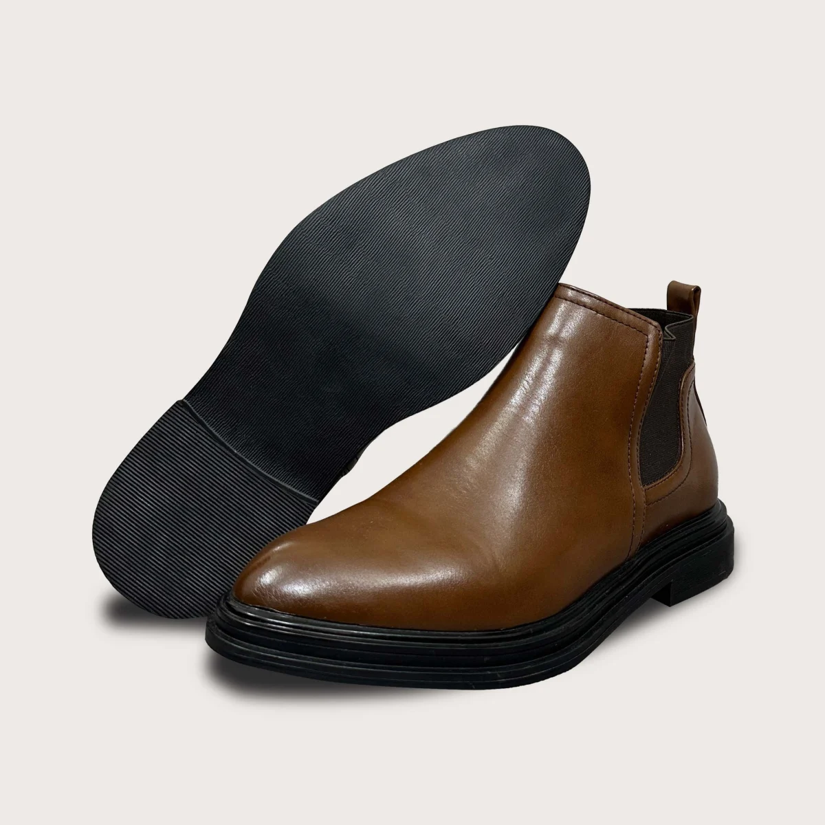 Men’s Handmade Black Leather Chelsea Boots – Full Grain Calf Leather Classic Ankle Boots - Image 10