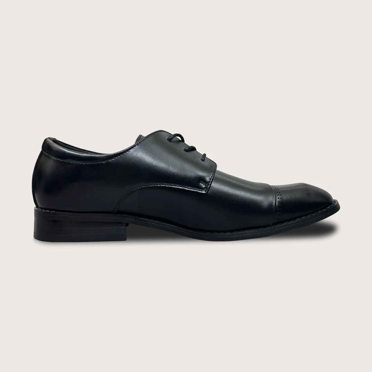 Saigon Leather’s Classic Black Oxford – Men’s Handmade Calf Leather Dress Shoes - Image 3